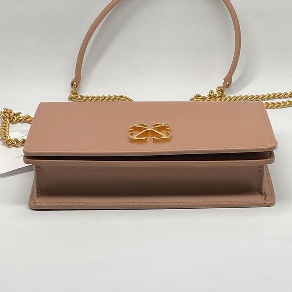Off-White Jitney Leather Structured Crossbody Bag - Picture 5 of 13